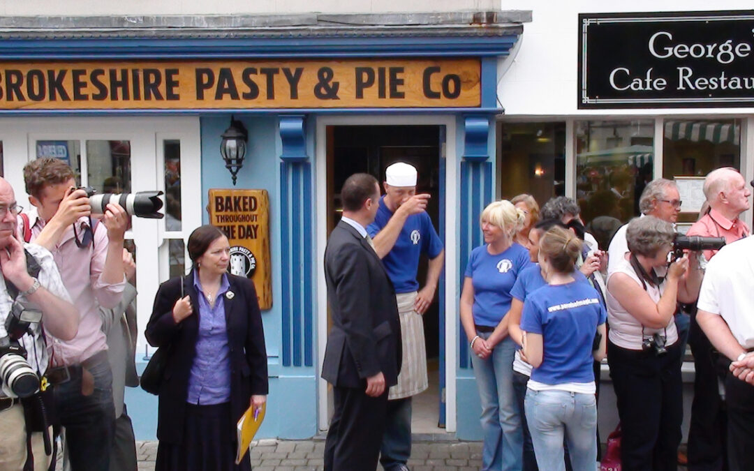 Full marketing works launching the Pembrokeshire Pasty & Pie Co. sensation
